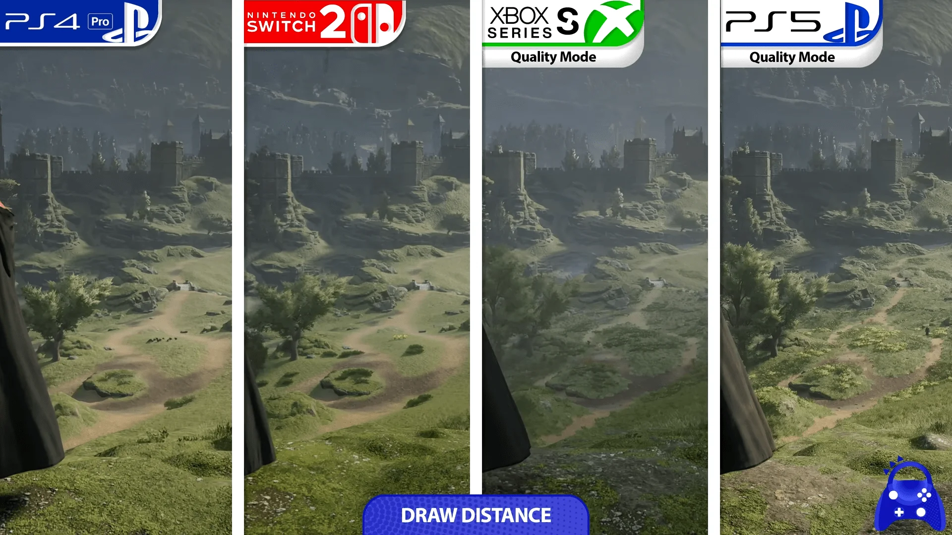 Hogwarts Legacy auf der Nintendo Switch 2: Leistung im Vergleich zu PS4 Pro, Xbox Series S bleibt jedoch führend bei der Grafik