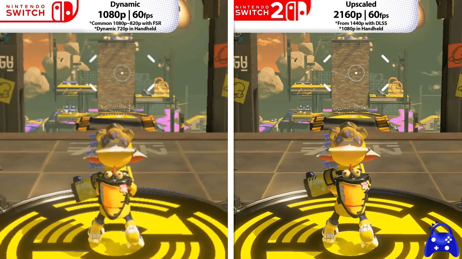 Splatoon 3 auf Nintendo Switch 2: Beeindruckende Grafikverbesserungen mit 4K und 60 FPS dank DLSS
