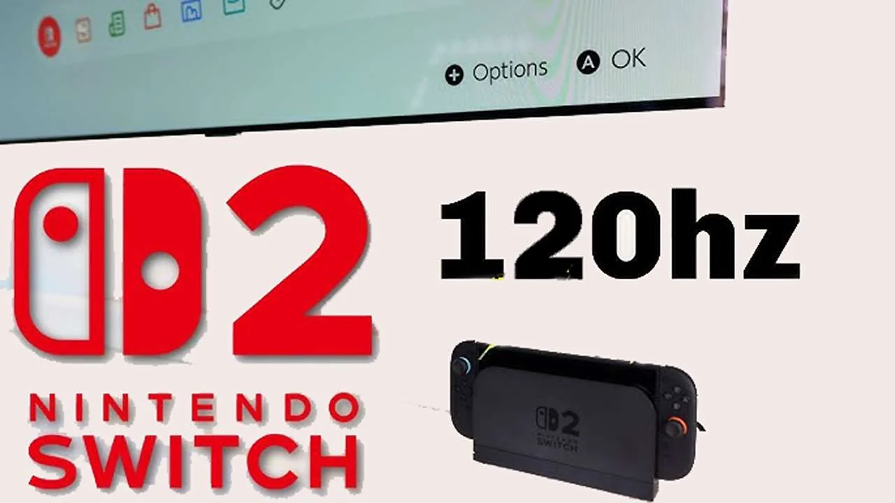 Nintendo Switch 2: Möglicher 4K- und 120Hz-Support im Dock-Modus in Sicht