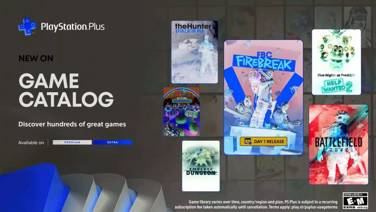 Juni 2025: Neue Spiele für PS Plus Extra und Premium – Mit FBC: Firebreak und weiteren Highlights
