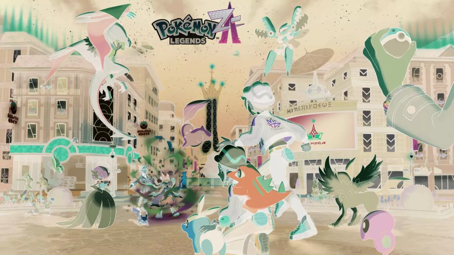 Enthüllung: Die Weltkarte und Controller-Belegung von Pokémon Legenden Z-A!